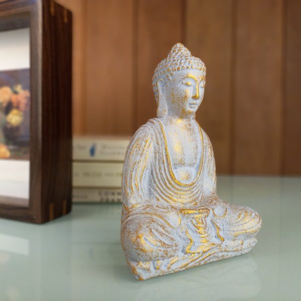 Buddha Decorative Statue 17 cm Perfect for Yoga