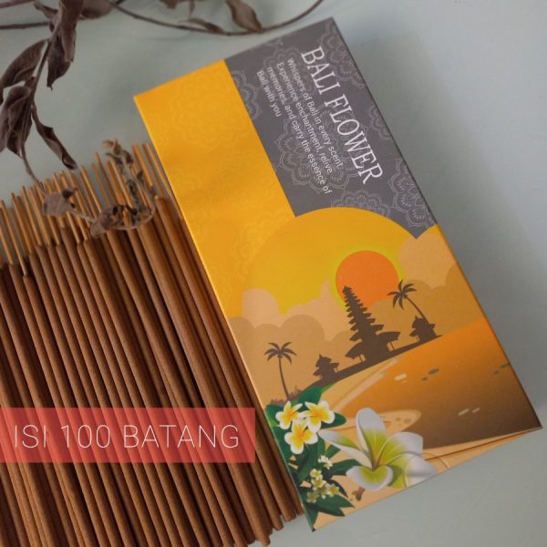 Premium Aromatherapy Incense Sticks – Bali Room Fragrance 16cm (100 Sticks)