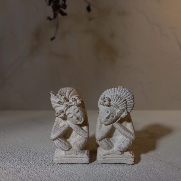Bali Janger Statue Gift Set & Bali Flower Aromatherapy Incense