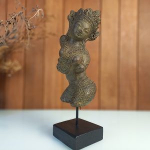 Balinese Dancer Statue – Pendet Dance, Antique Finish