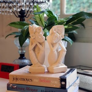 Unique Bali Janger Couple Statue Decoration Gift