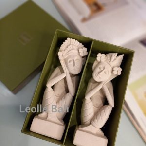 Unique Bali Janger Couple Statue Decoration Gift
