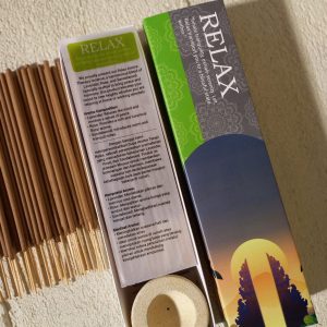 Unique Aromatherapy Incense Set – Bali Room Fragrance with Mini Incense Holder