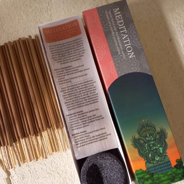 Unique Aromatherapy Incense Holder – Merapi Lava Stone