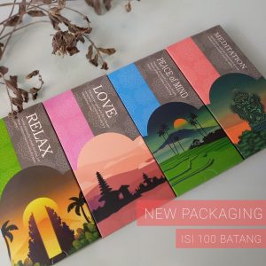 Premium Aromatherapy Incense Sticks – Bali Room Fragrance 16cm (100 Sticks)