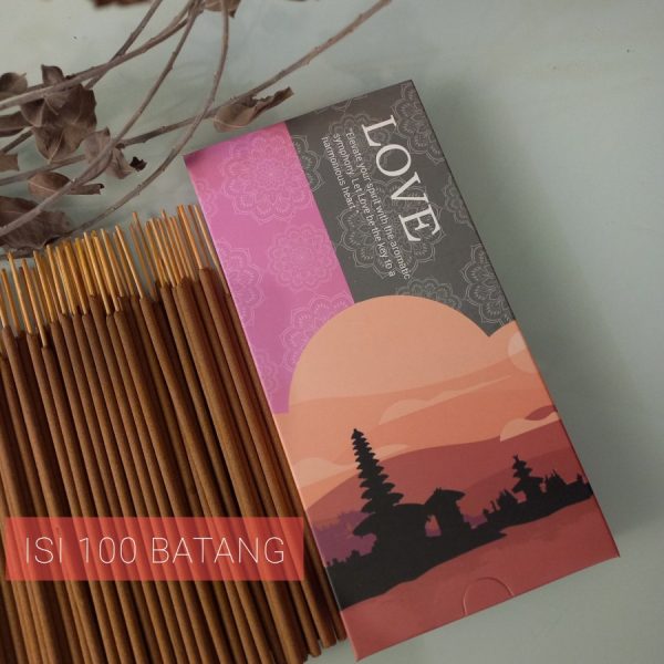Premium Aromatherapy Incense Sticks – Bali Room Fragrance 16cm (100 Sticks)