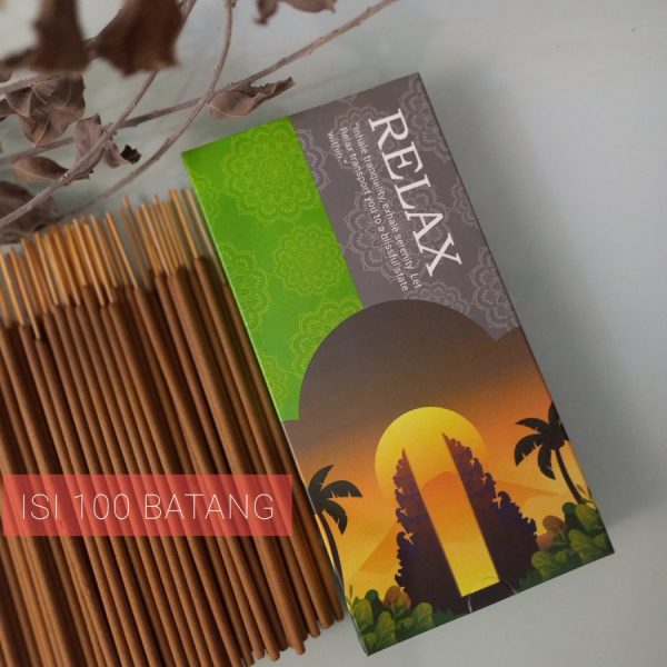Premium Aromatherapy Incense Sticks – Bali Room Fragrance 16cm (100 Sticks)