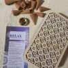 Natural Room Fragrance - Relax Aromatherapy Incense Cones (24 pcs) - Wooden Box Gift Set