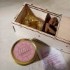 Aromatherapy Room Fragrance – Relax Cone 30pcs & Scented Candle – Wooden Box Gift Set