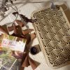 Bali Flower Aromatherapy Incense Back Flow Cone 40pcs Wooden Box
