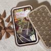 Bali Flower Aromatherapy Incense Back Flow Cone 40pcs Wooden Box