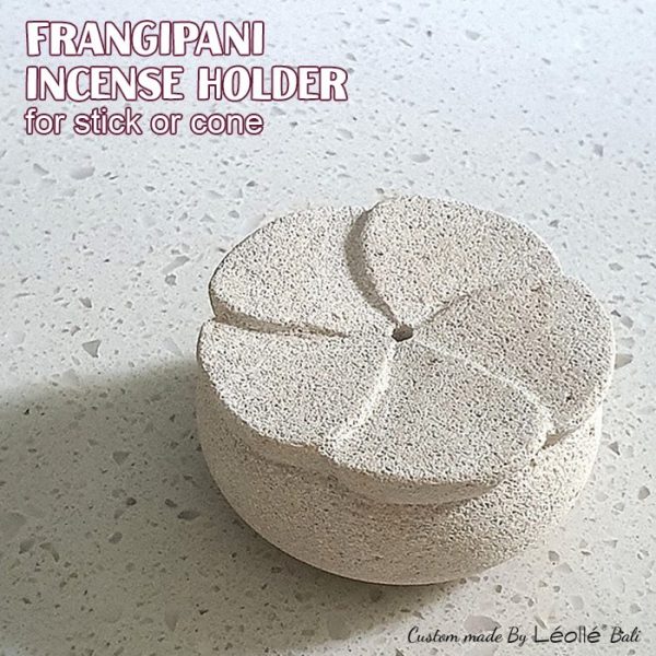 Aromatherapy Incense Holder – White Stone
