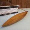 Handmade Teak Wood Incense Holder – Mandala Round Plate
