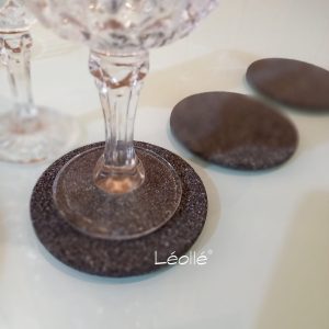Lava Stone Coaster – Natural Drink & Candle Base
