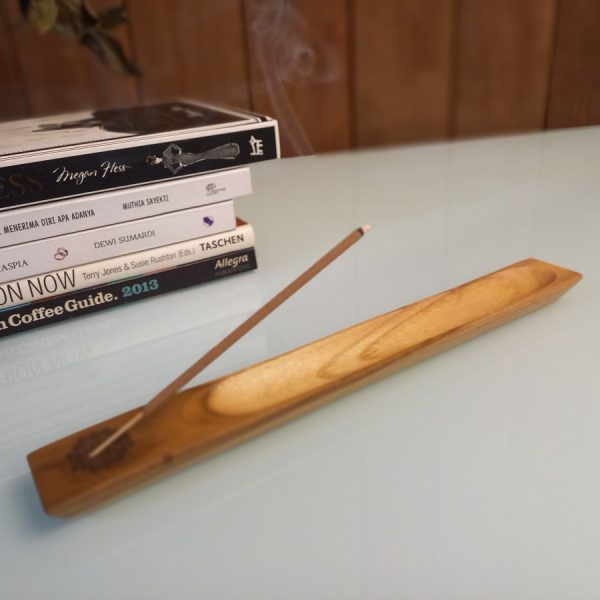 Mini Recta Teakwood Incense Holder