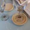 White Stone Coaster – Multi-Purpose Mug, Candle & Pot Base