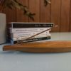 Handmade Teak Wood Incense Holder – Mandala Round Plate