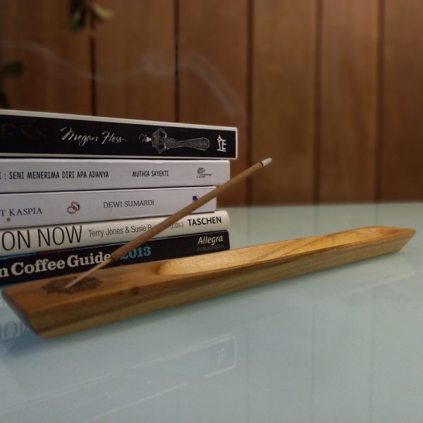 Mini Recta Teakwood Incense Holder