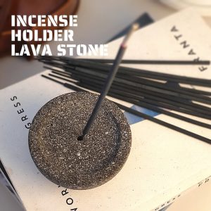 Lava Stone Incense Holder