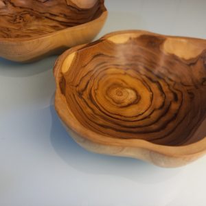 Wooden Fruit Bowl – Unique Teak Root Serving Dish