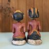 Loro Blonyo Wooden Couple Statue – Traditional Wedding Gift & Living Room Decor