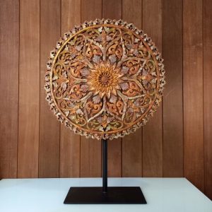 Decorative Lotus Flower Feng Shui Panel – Symbol of Family Harmony & Protection