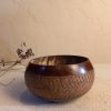 Natural Coconut Shell Bowl – Eco-Friendly Handcrafted Tableware