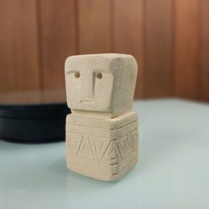 Toro Tribal Stone Statue – Hand-Carved Home Decor Accent