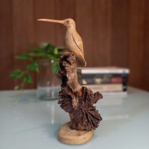 Woodpecker Desk Ornament – Symbol of Good Luck for Home or Office Decor