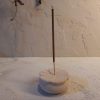 Aromatherapy Incense Holder – White Stone
