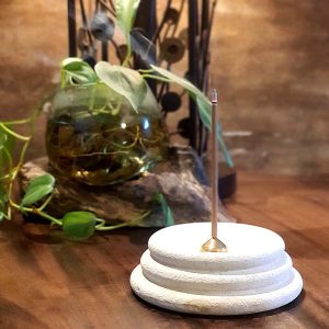 Affordable Natural Stone Incense Holder – Unique Handcrafted Design
