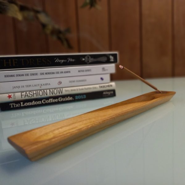Mini Recta Teakwood Incense Holder