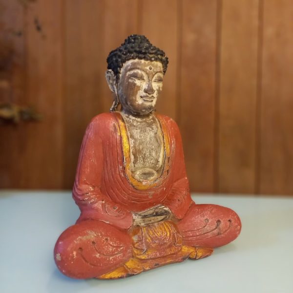 Buddha Sakyamuni Meditation Statue – Feng Shui Decor & Prosperity Symbol