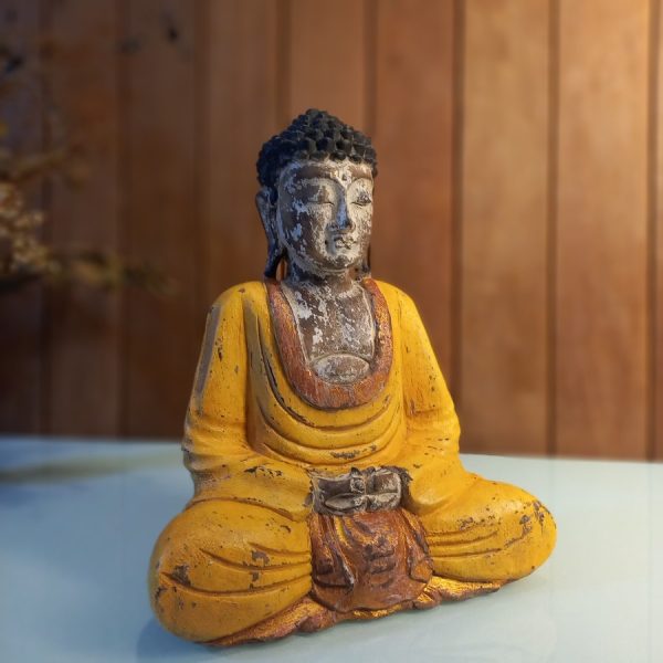 Buddha Sakyamuni Meditation Statue – Feng Shui Decor & Prosperity Symbol